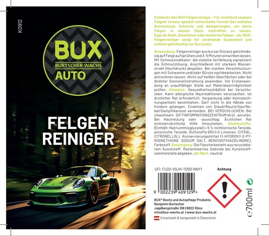 BUX Felgenreiniger 700ml-A-Nr-K2060-02-BUX-Shop