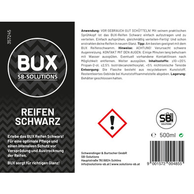 BUX Reifen Schwarz 500ml-A-Nr-357245-01-BUX-Shop