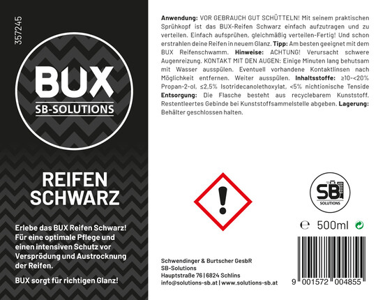BUX Reifen Schwarz 500ml-A-Nr-357245-BUX-Shop BUX Reifen Schwarz 500ml-A-Nr-357245-01-BUX-Shop